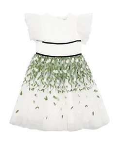 Logo Tulle Dress