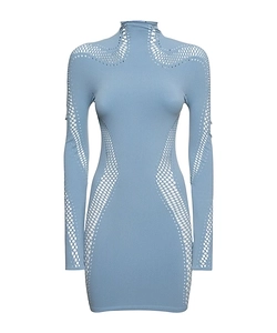 Seamless Tech Jersey Mini Dress