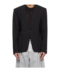 Single-Breasted Suit Jacket