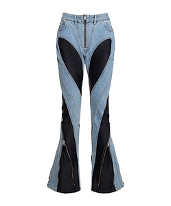 Zippered Jeans