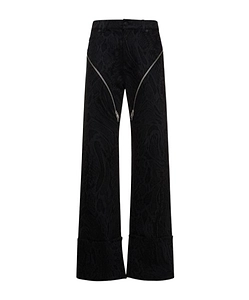 Zippered Jeans