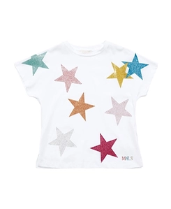 Star Pattern Jersey T-Shirt