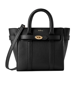 Mulberry Bayswater Logo Stamped Micro Crossbody Bag
