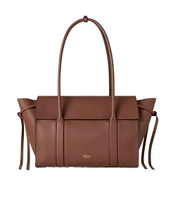 Mulberry Medium Soft Bayswater Logo Embossed Shoulder Bag