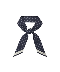 Mulberry Tree-Jacquard Angled Tip Scarf