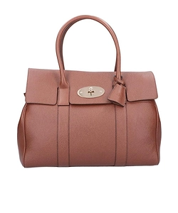 Mulberry Twist-Lock Top Handle Bag
