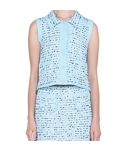 Button-Fastening Gilet