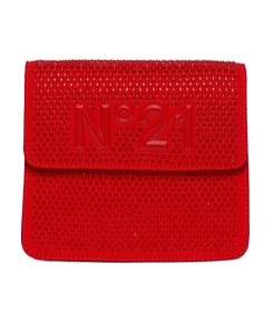 N°21 Kids Logo Embossed Embellished Shoulder Bag