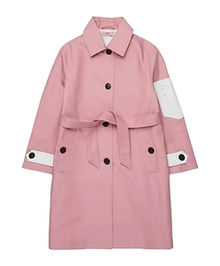 N°21 Kids Button-Up Belted Jacket