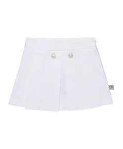 N°21 Kids Logo Tag Mini Skirt