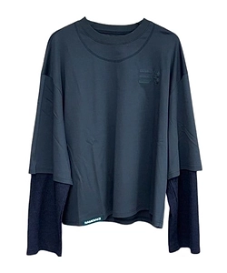 Mayo Oversized Earth Double Sleeve T-Shirt