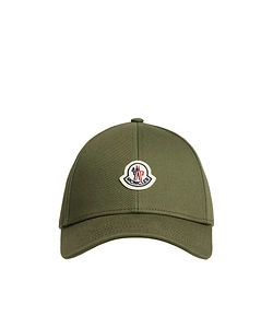 Logo Patch Curved Wide Brim Baseball Cap