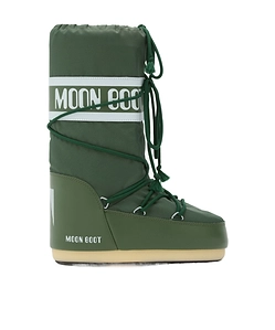 Moon Boot Icon Logo Printed Lace-Up Boots