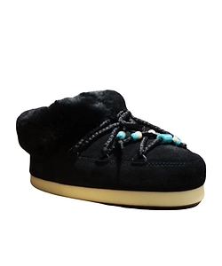 Moon Boot Beaded Lace Ankle Boots