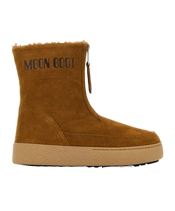 Moon Boot Logo Printed Zip Detail Boots