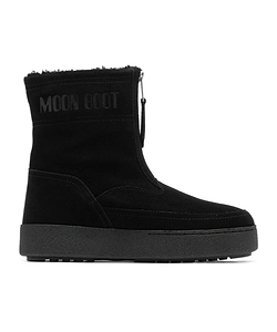 Moon Boot Logo Printed Zip Detail Boots