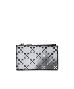 Off-White Arrow Print Zip Wallet