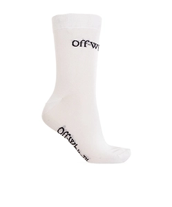 Off-White Bookish Intarsia-Knit Socks