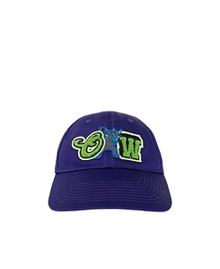 Off-White Logo Flocked Baseball Cap