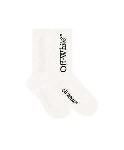 Off-White Logo Detailed Knitted Socks