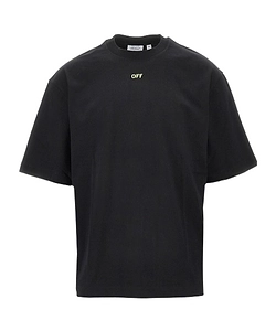 Off-White Logo Printed Crewneck T-Shirt
