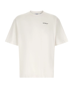 Off-White Logo Printed Crewnek T-Shirt