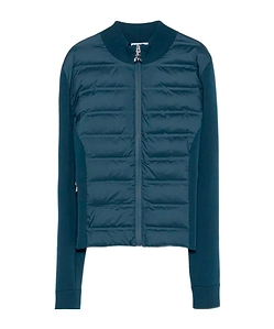 Quilted Zipped Puffer Jacket