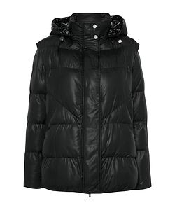 Patrizia Pepe Hooded Puffer Coat