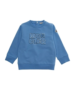 Moncler Enfant Logo Printed Crewneck Sweatshirt