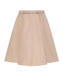 Moncler Enfant Pleated Logo-Detail Skirt