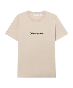 Off-White Script Logo Print T-Shirt