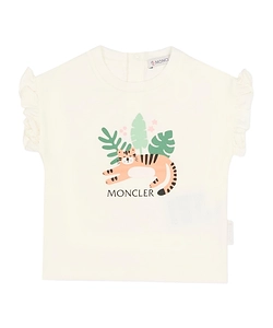 Moncler Enfant Short Sleeve Crewneck T-Shirt