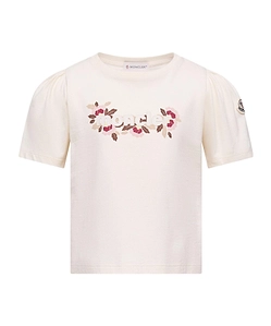 Moncler Enfant Short Sleeve Printed T-Shirt
