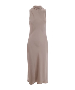 Patrizia Pepe Cutout Halterneck Midi Dress