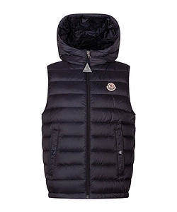 Moncler Enfant Uzzay Hooded Down Gilet
