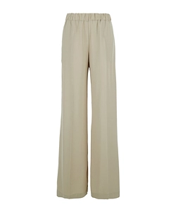 Elasticated-Waist Palazzo Pants
