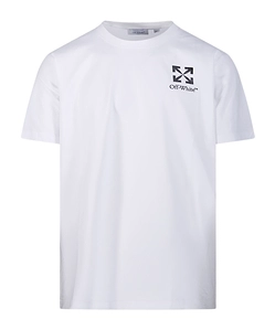 Off-White Logo Printed Crewneck T-Shirt
