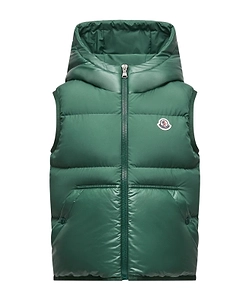Moncler Enfant Voldan Hooded Down Vest
