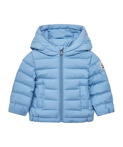 Moncler Enfant Zip-Up Hooded Puffer Jacket