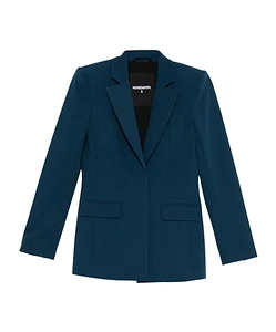 Single-Breasted Slim-Fit Blazer