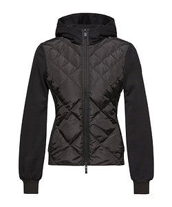 Moncler Fleece Padded Zip-Up Hoodie