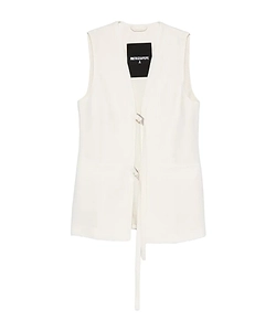 Tie-Detail Gilet