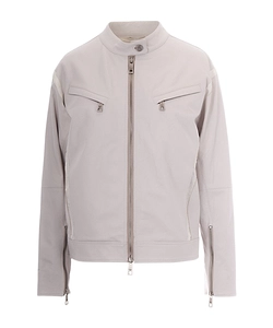 Patrizia Pepe Zip-Up Biker Jacket