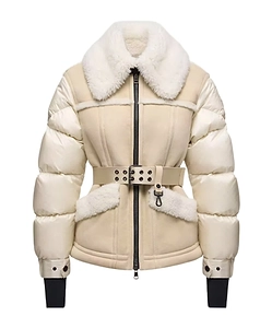 Alvernia Belted Puffer Jacket