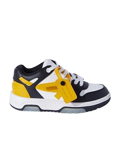 Off-White Kids Out Of Office Round Toe Sneakers