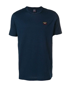 Paul & Shark Logo-Patch Round Neck T-Shirt
