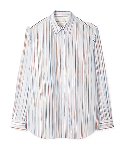 Classic Pinstripe Long-Sleeved Shirt