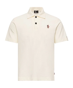 Moncler Grenoble Logo-Patch Short-Sleeved Polo Shirt