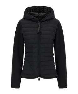 Moncler Grenoble Hooded Panelled Down Jacket