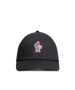 Moncler Grenoble Logo Patch Baseball Cap